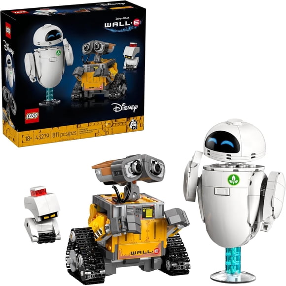 LEGO Disney Pixar WallE EVE Set 43279 811 Piezas Adultos