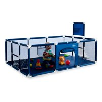 Corral Infantil Nubo 3En1 Juegos Malla Tela Oxford 180X120Cm