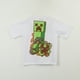 thumbnail image 2 of Polera Manga Corta Niño Blanco Back Print Creeper Minecraft, 2 of 4