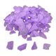thumbnail image 2 of 500g Frosted Light Sea Beach Jarrón De Vidrio Relleno DIY Acuario Decoración Púrpura, 2 of 5