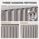 thumbnail image 5 of Cortinas Joydeco 132x183 cm Blackout Térmicas 2 Paneles, 5 of 9