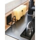 thumbnail image 1 of 1pc Stainless Steel Kitchen Storage Rack, Modern Punch-free Wall Mounted Storage Rack For Kitchen, 1 of 5