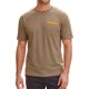 thumbnail image 1 of INSPIRE CHIC Camiseta de Hombre Casual con Cuello Redondo y Bolsillo en el Pecho de Manga Corta Elástica Talla L Caqui, 1 of 5