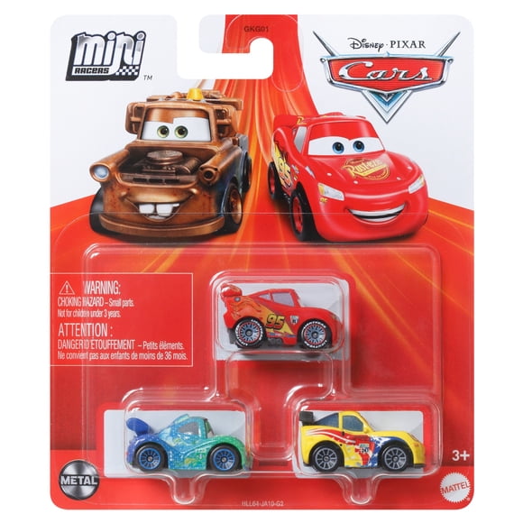 Cars Disney Pixar Vehículo Paquete De 3 Jens Gorvette