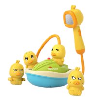 Bothyi - Juguete De Baño De Pato, Juguetes De Agua Para Niños, Bañera, Ducha, Juego De Espray De Baño Sin Cabezal De Espray