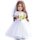 thumbnail image 2 of Ropa para muñecas Sweet Dolly para primera comunión, boda, 18 pulgadas, 2 of 7