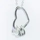 thumbnail image 4 of Collar Corazón Entre Corazones, Plata925, Regalo Mujer Plateado, 4 of 6