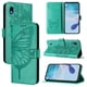 thumbnail image 5 of Funda cartera mariposa para Samsung Galaxy A10 con soporte y ranuras para tarjetas Verde, 5 of 5