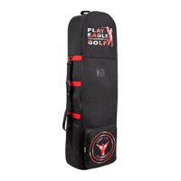 Ioensy - Funda De Viaje Para Palos De Golf, Bolsa De Viaje De Golf Plegable Oxford Portátil Para Aerolíneas, Color Rojo