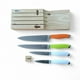 thumbnail image 1 of Set cuchillos mango silicona 5 piezas chef - Oster, 1 of 7