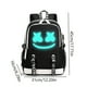 thumbnail image 3 of Luminous Happy Face With USB Charging Port, Casual Waterproof Backpack, Student School Bag, 3 of 4