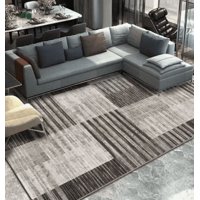 Mundo Shopping - Alfombra Lisa Con Diseño En 3D 200X240Cm