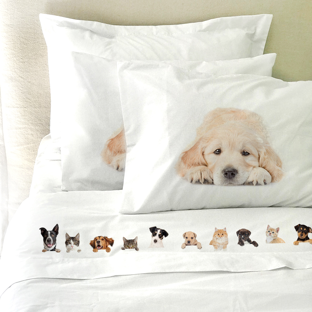 Tuyo Print - Juego De Sábanas King Animal Friend