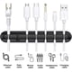 thumbnail image 2 of Sujetacables Cable Management Paquete De 3, 2 of 7