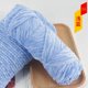 thumbnail image 1 of Xiao Hua Hilo de crochet de Felpa Azul Claro 95g, 1 Rollo, Fibra de Felpa Suave y Esponjosa Suave y No Irritante Manta de Sofá de crochet, Bufanda de Felpa para Cama de Mascota Pantuflas Cómodas, 1 of 4