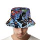 thumbnail image 4 of Liga de la Justicia Sombrero bucket para adultos, gorra de protección solar, sombrero de pescador plegable para viajes al aire libre, pesca y actividades de verano, 4 of 6