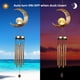 thumbnail image 5 of Campanillas de viento solares LED para exterior DesGully de 107 cm, tono grave, 5 of 7