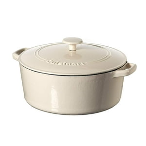 Cazuela Cuisinart Chef'S Classic Hierro Fundido Esmaltado 7 Litros Crema