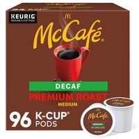 Cápsulas De Café Descafeinado Mccafe Premium Roast K-Cup, 96 Unidades