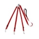 thumbnail image 1 of Correa Para Perros 3 En 1, Correa Triple De Longitud Ajustable Para Perros Grandes Y Medianos, Color Rojo, 1 of 5