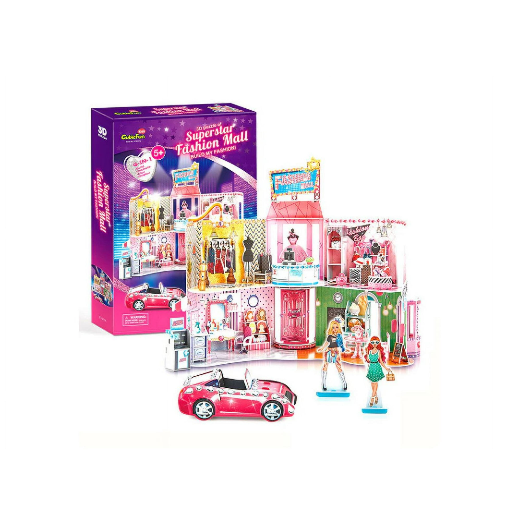 Genérico - Casa De Muñecas Fashion Boutique Rompecabezas 3d Cubicfun