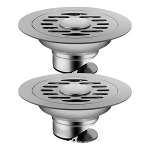 Genérica - 2Pcs Coladera Baño Acero Inoxidable Anti Olores E Insecto