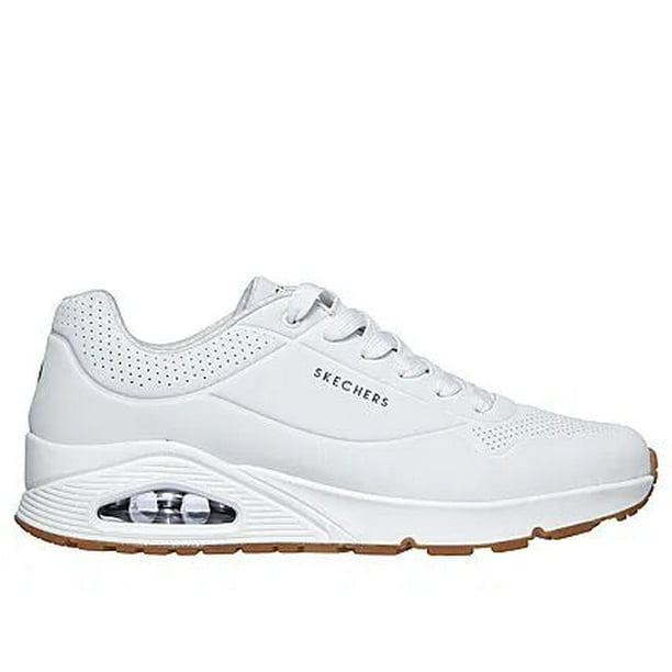 ZAPATILLAS URBANAS SKECHERS UNO STAND ON AIR HOMBRE | 52458-WHT - Talla 41