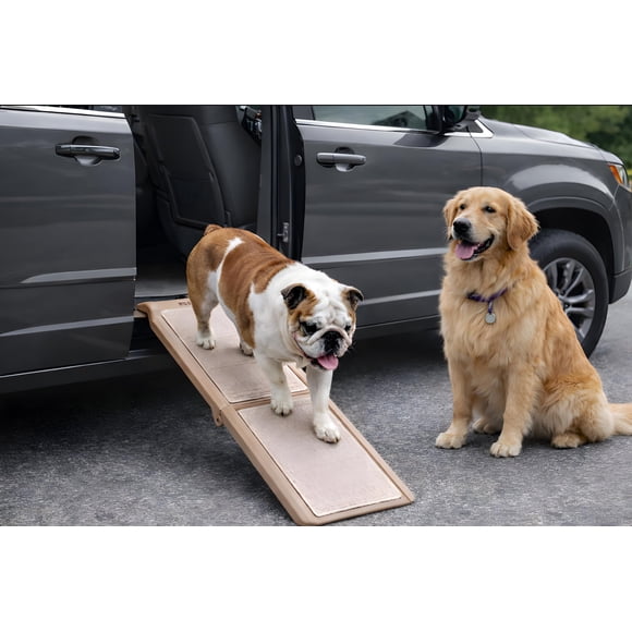 Rampa SupertraX plegable color trigo de 107 cm – Pet Gear