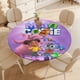 thumbnail image 4 of Mia Y Codie theme Fitted Round Tablecloths Elastic Edged Table Covers Waterproof Table Cloth For Kitchen Holiday Party Tables Decor 120cm, 4 of 6