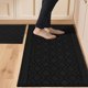 thumbnail image 1 of ALFOMBRA COSY HOMEER 122x51 cm Negra de Polipropileno, 1 of 8