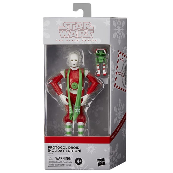 Figura de acción STAR WARS 15 cm Droid de Protocolo Edición Navideña
