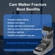 thumbnail image 4 of Bota para Caminar M TECNOLOGÍAS DE MANEJO DEL DOLOR Cloud Walker con Caparazón Completo, 4 of 6