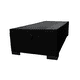 thumbnail image 1 of Base De Cama Baúl 1 Plaza Felpa Gris Con Mecanismo, 1 of 2
