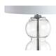 thumbnail image 5 of Lámpara de mesa JONATHAN Y 53 cm Transparente y Cromo, 5 of 8