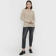 thumbnail image 4 of Sweater Mujer Cinta Color Arena Corona, 4 of 5