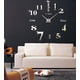 thumbnail image 3 of Reloj Pared 3D Grande Sin Marco Decoración Plateado Jhn, 3 of 3