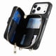 thumbnail image 3 of Funda Tipo Cartera con Correa Cruzada para iPhone 17 Pro Max Protección Contra Golpes Negro, 3 of 6
