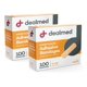 thumbnail image 1 of Tiritas adhesivas de plástico transparente Dealmed - Sin látex - 200 unidades, 1 of 6
