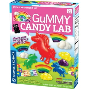 Kit Stem Unicornios Arcoíris De Gummy Candy Lab Thames & Kosmos