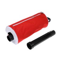 Magideal - Bolsa De Golf Para Recoger Pelotas De Golf, Portátil, Con Tubo Extraíble, Con Capacidad Para 70 Pelotas, Ideal Para Practicar En El Campo De Prácticas Rojo