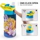 thumbnail image 4 of LankyBox Botella de Agua con Tapa Pop Top de Un Toque, Acero Inoxidable, a Prueba de Fugas, para Deportes, Botella Infantil azul 12 oz, 4 of 6