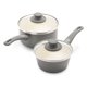 thumbnail image 1 of Juego de Cacerolas GreenLife 1 qt y 2 qt gris antiadherente, 1 of 5