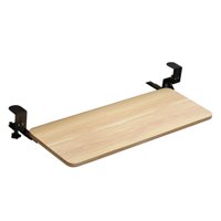 Bothyi - Bandeja Para Teclado Debajo Del Escritorio Ahorre Espacio Ajustable Para Escribir Escritorio Color Madera