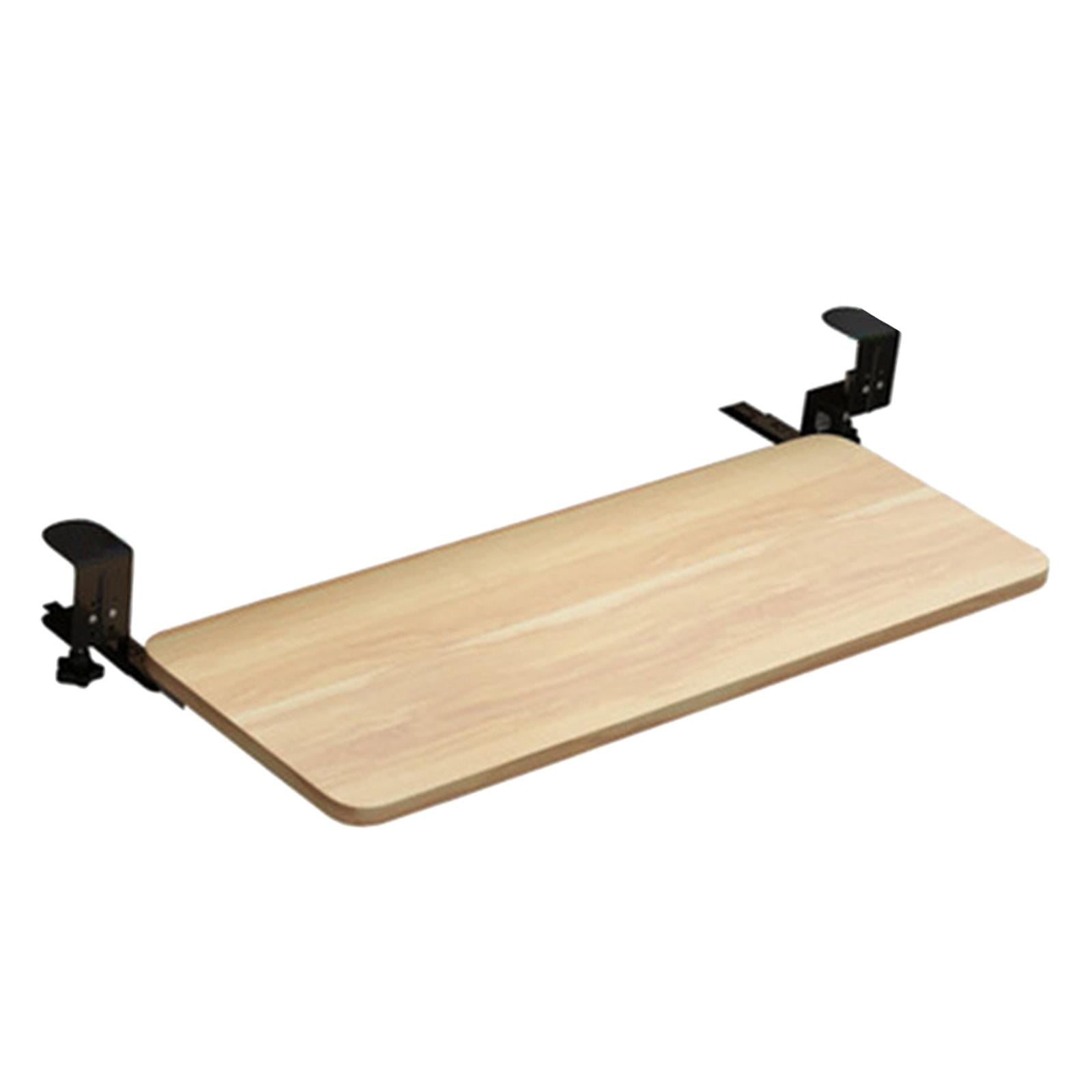 Bothyi - Bandeja Para Teclado Debajo Del Escritorio Ahorre Espacio Ajustable Para Escribir Escritorio Color Madera
