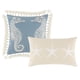 thumbnail image 4 of Set de edredón Greenland Home Atlantis Coastal Sea Coral Twin/XL, 4 of 5