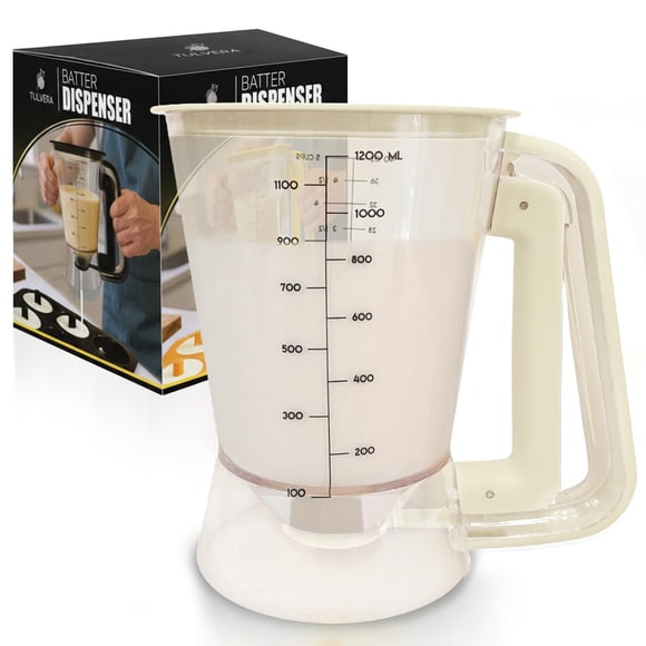 Dispensador de Masa Tulvera 1200 ml sin Goteo - 5 Tazas