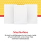 thumbnail image 2 of Cartulina Bristol plegable School Smart 30 x 45 cm blanca, paquete de 100, 2 of 9