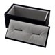 thumbnail image 1 of 1 Par De Gemelos Con Soporte Para Gemelos, Caja De Regalo Para Joyería Para Hombre, Caja Negra, 1 of 3