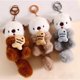 thumbnail image 3 of Llavero de peluche con charm de nutria para mujeres, adolescentes y amantes de los animales, 3 of 3