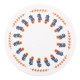 thumbnail image 1 of REGALWOVEN Soportes de ollas redondos, salvamanteles resistentes al calor, almohadillas antideslizantes para encimeras, soportes de ollas para horno para cocina, cocina y barbacoa A 1 pieza, 1 of 6